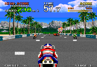 Racing Hero (FD1094 317-0144) Screenshot 1